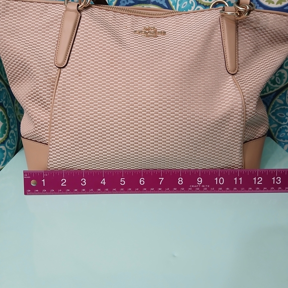 Coach Ava Tote Bag - Tan - Picture 12 of 16